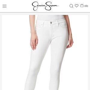 Jessica Simpson - Size 26 Skinny Jeans White